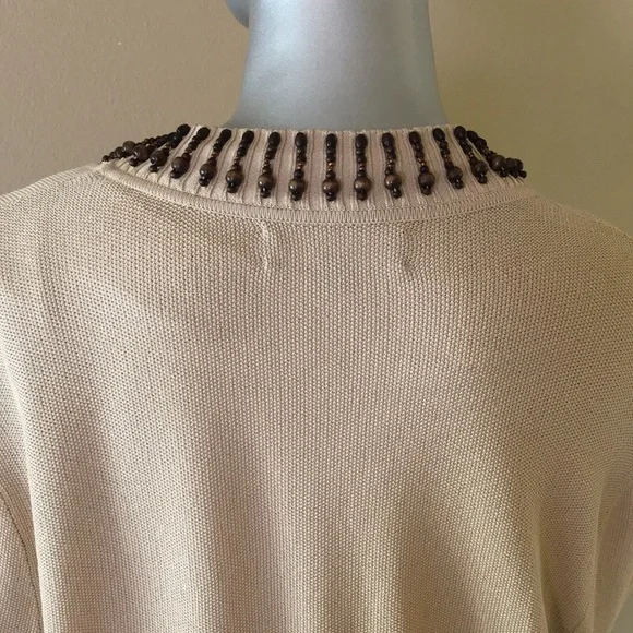 Jones New York Collection Sweater Set Beaded - Picture 9 of 13